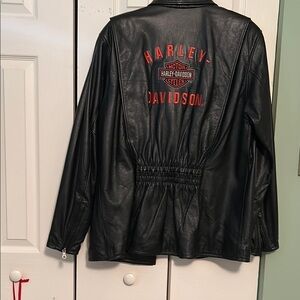 Harley Davidson Black Leather Jacket